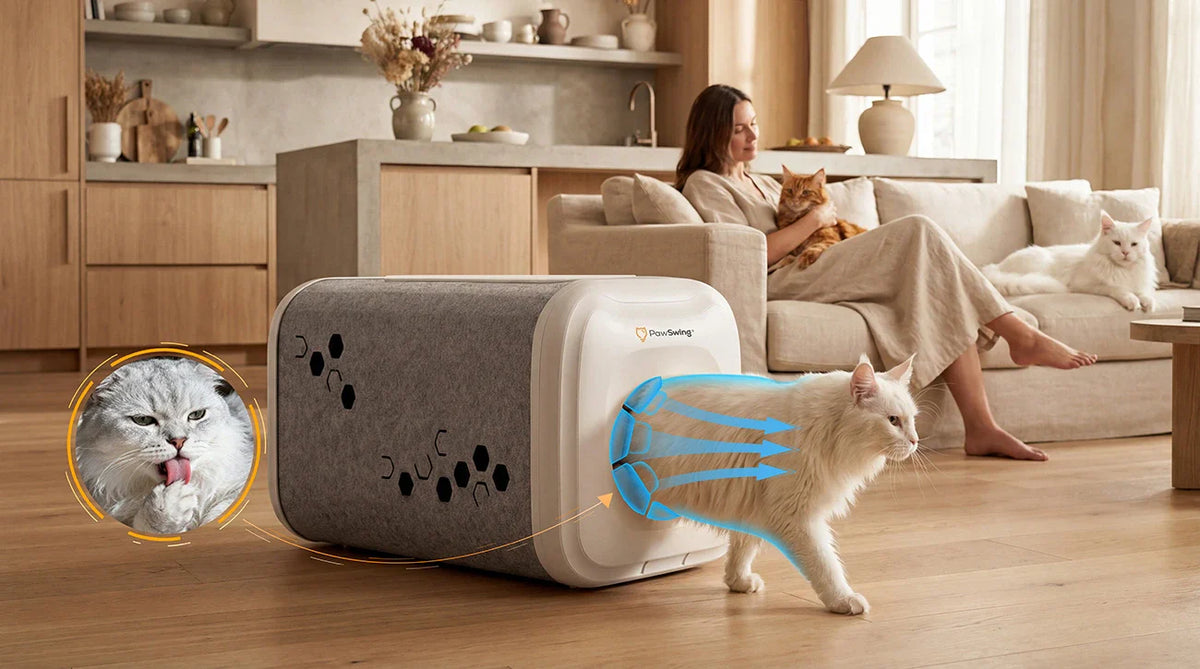 360° Fellpflege rund um deine Katze