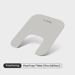 Studioaufnahme der passgenauen PawSwing® Katzenmatte für das Pro Edition Pflegehaus