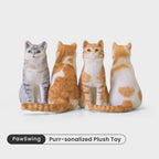 Realistische individuelle PawSwing® Katzenfigur, handgefertigt nach den einzigartigen Abzeichen und Merkmalen des Haustiers