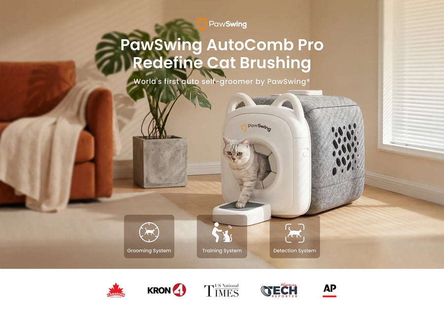 pawswing Product details page header image best way to groom a cat